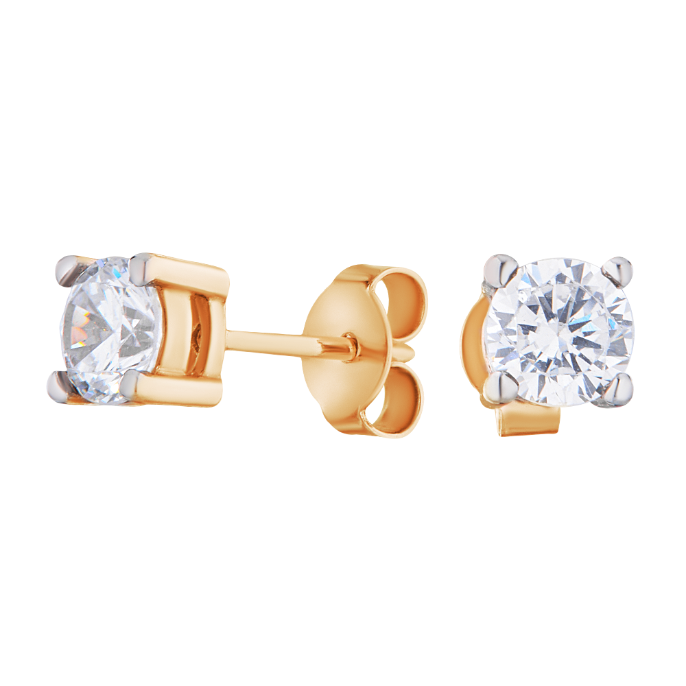 

Серьги из серебра ЮВЕЛИР КАРАТ 2124717/92П, фианит, 2124717/92П