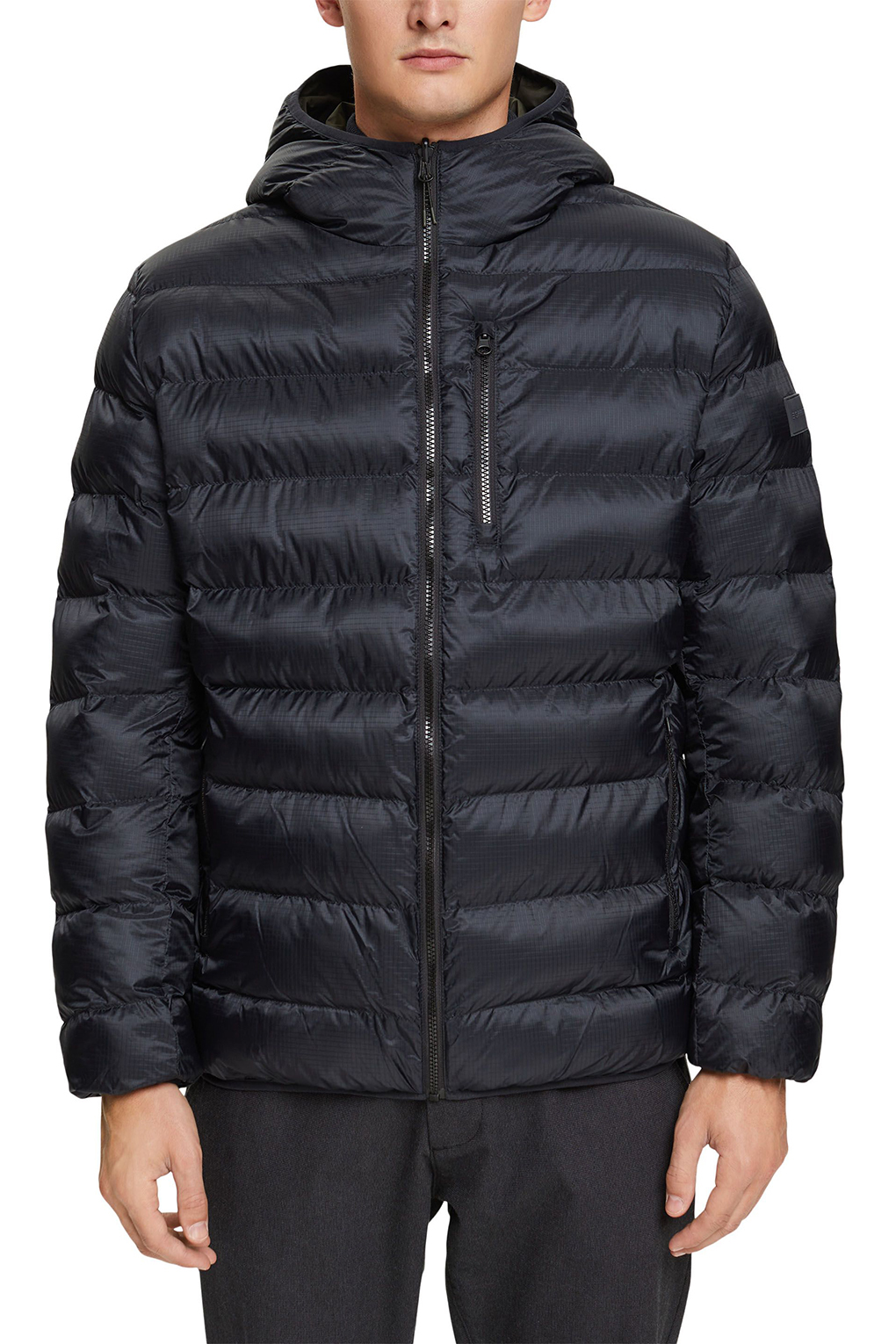 

Куртка мужская Esprit Casual 992EE2G303 черная S, Черный, 992EE2G303