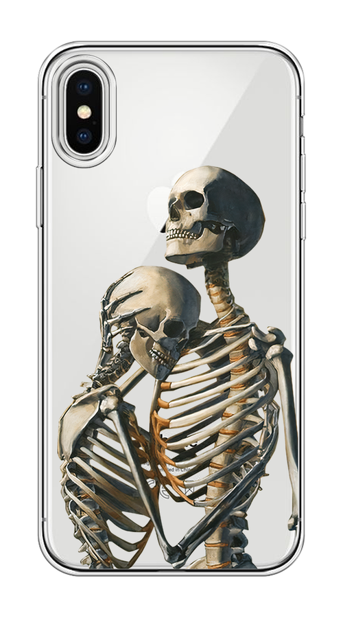 

Чехол на Apple iPhone X "I’m so sorry", Серый;бежевый;черный, 11050-4