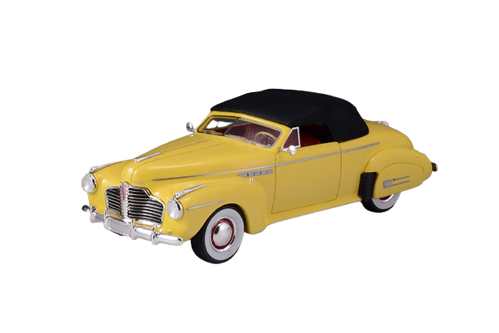 Модель коллекционная GLM Buick roadmaster convertible 76C (closed) 1941 yellow