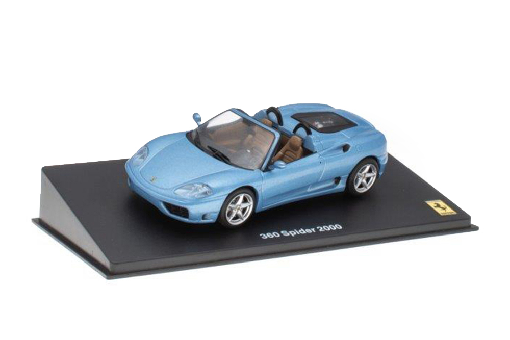

Модель коллекционная ALTAYA Ferrari 360 spider 2000 blue / феррари 360 паук 2000 синий, Голубой