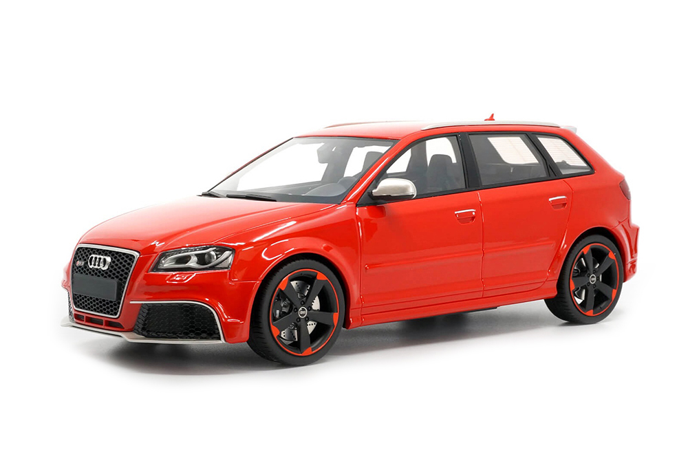 

Модель коллекционная DNA Audi RS3 8P sportback black wheels 2011 red, Красный