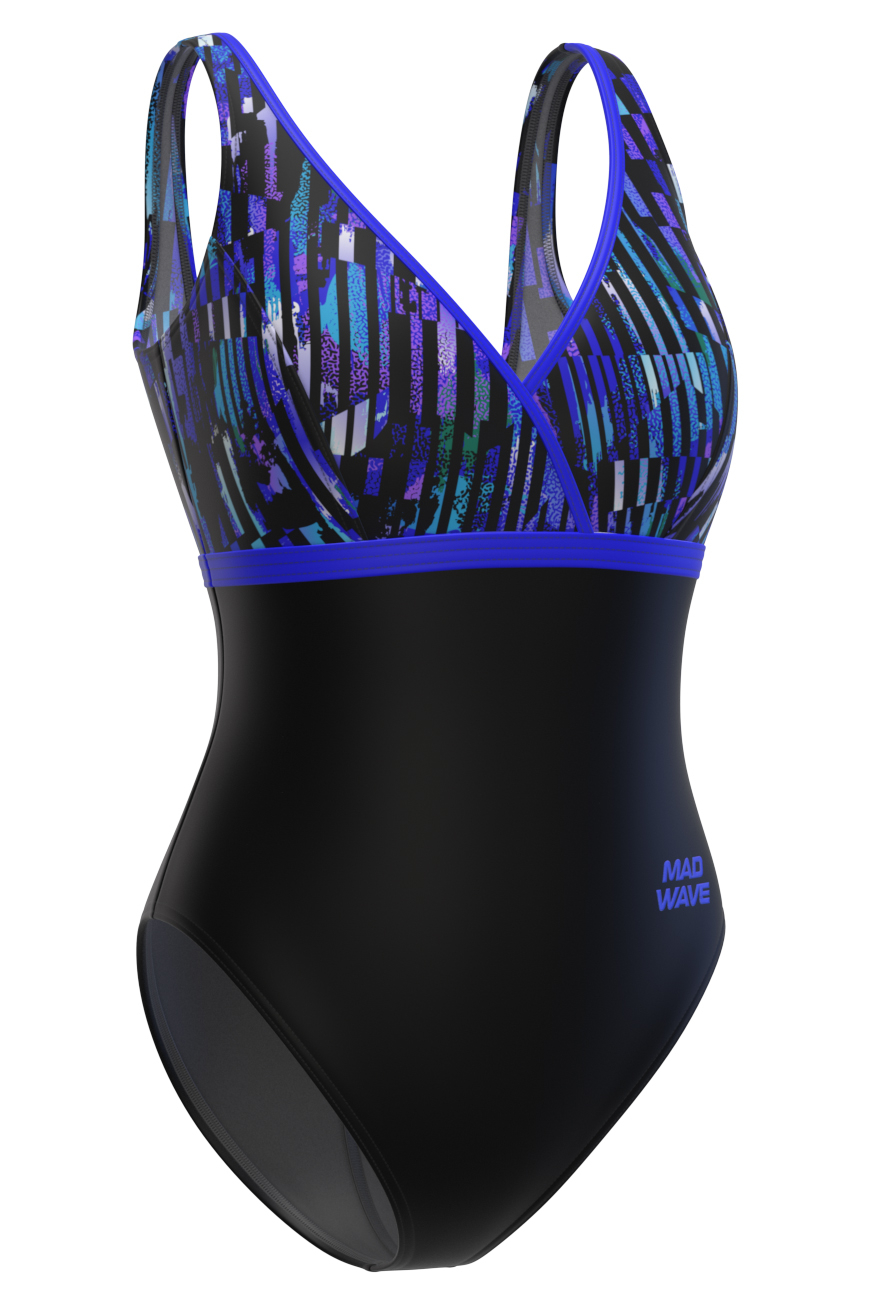 

Купальник слитный женский Mad Wave M0140035E4W фиолетовый 2XL, M0140035E4W