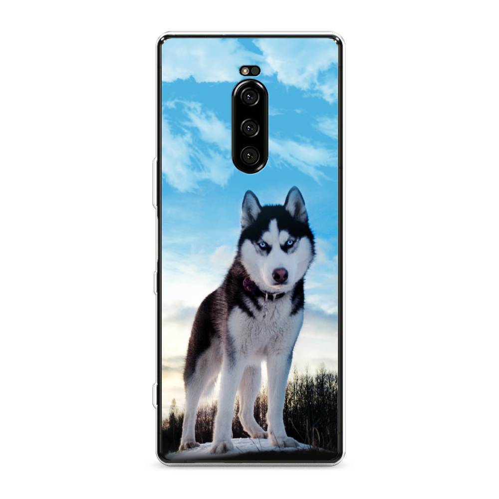 

Чехол Awog на Sony Xperia XZ4/Xperia 1 "Хаски 3", Разноцветный, 53850-2