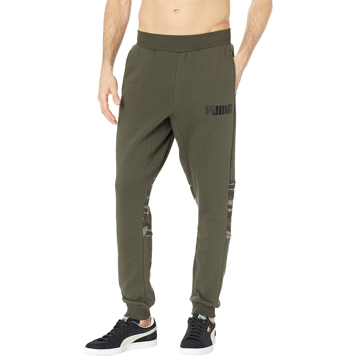 

Спортивные брюки мужские PUMA 85505515 зеленые L, 85505515