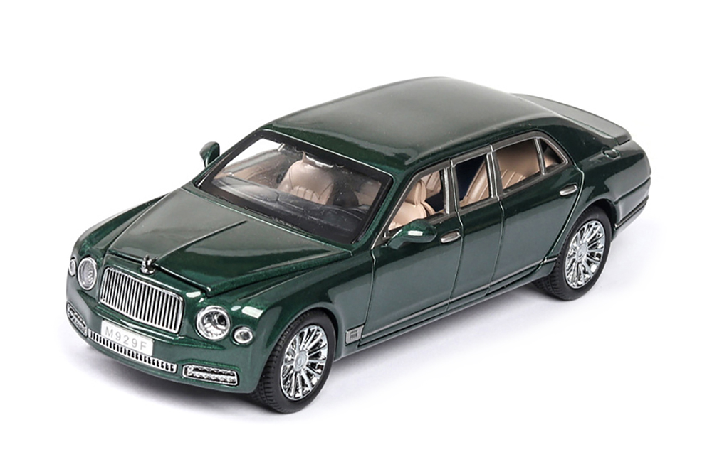 Модель коллекционная CMF Bentley mulsanne pullman 2015 dark green