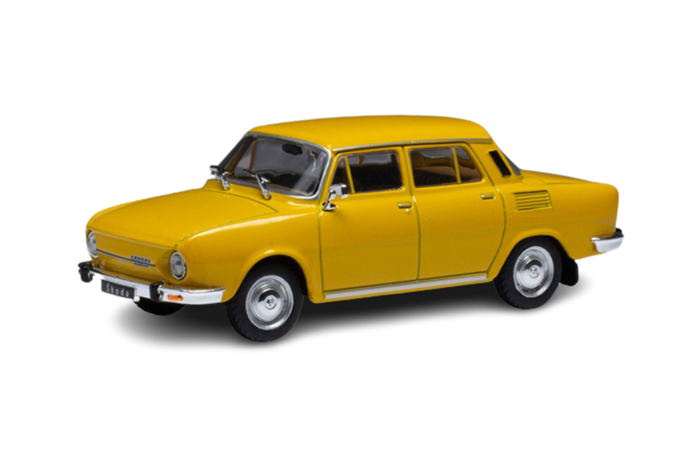 

Модель коллекционная IXO Skoda 100L 1974 orange, Желтый