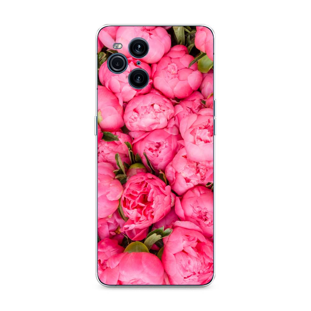 

Силиконовый чехол "Прекрасные пионы" на Oppo Find X3 Pro, 255750-8