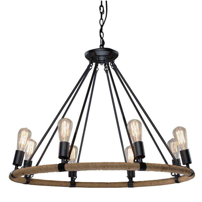 

Подвесная люстра LOFT IT Rope filament Loft1861/8, Rope Filament