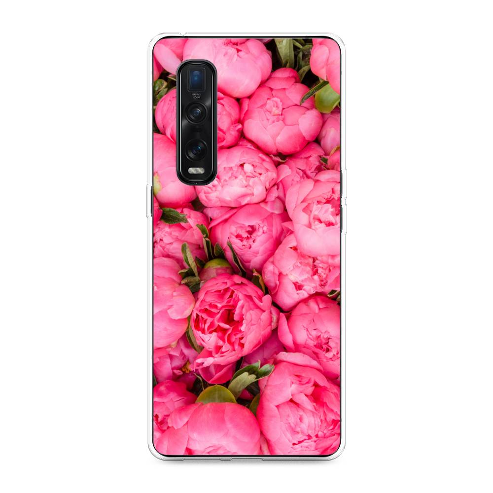 

Силиконовый чехол "Прекрасные пионы" на Oppo Find X2 Pro, 253350-8