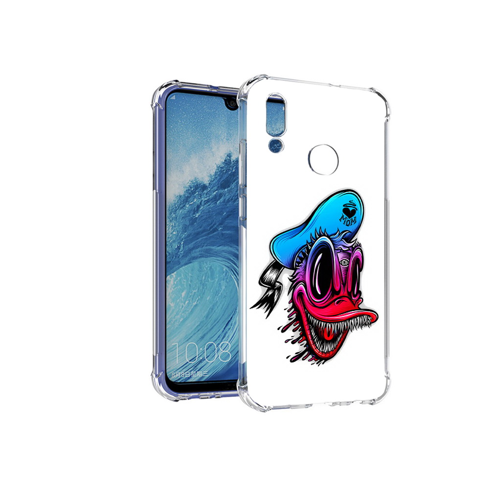 

Чехол MyPads Tocco для Huawei P Smart (2019) Дональд, Прозрачный, Tocco