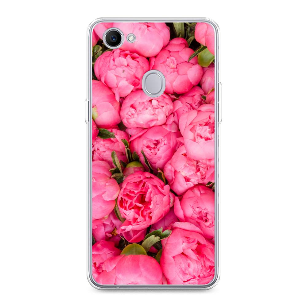 

Силиконовый чехол "Прекрасные пионы" на Oppo F7, 250350-8