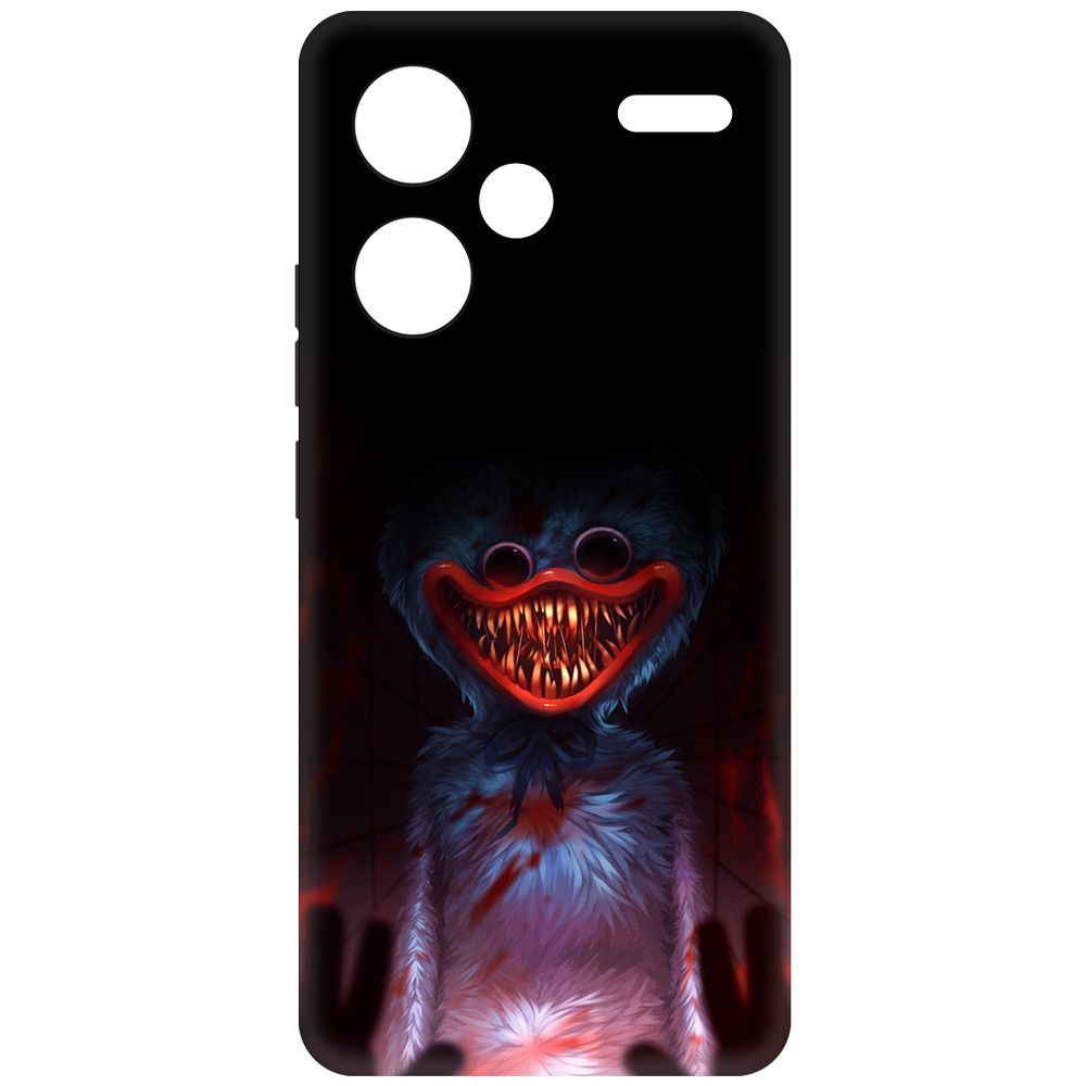 

Чехол-накладка Krutoff Soft Case Атака Хаги Ваги для Xiaomi Redmi Note 13 Pro+ 5G черный