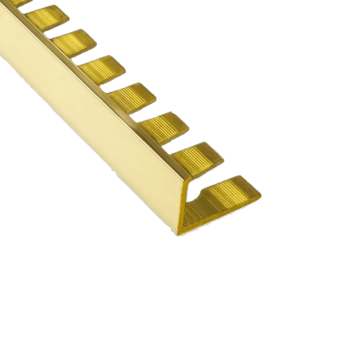 

L-образный профиль из латуни для плитки PRO, гнущийся, Золотистый, V.V-L-AG-PRO