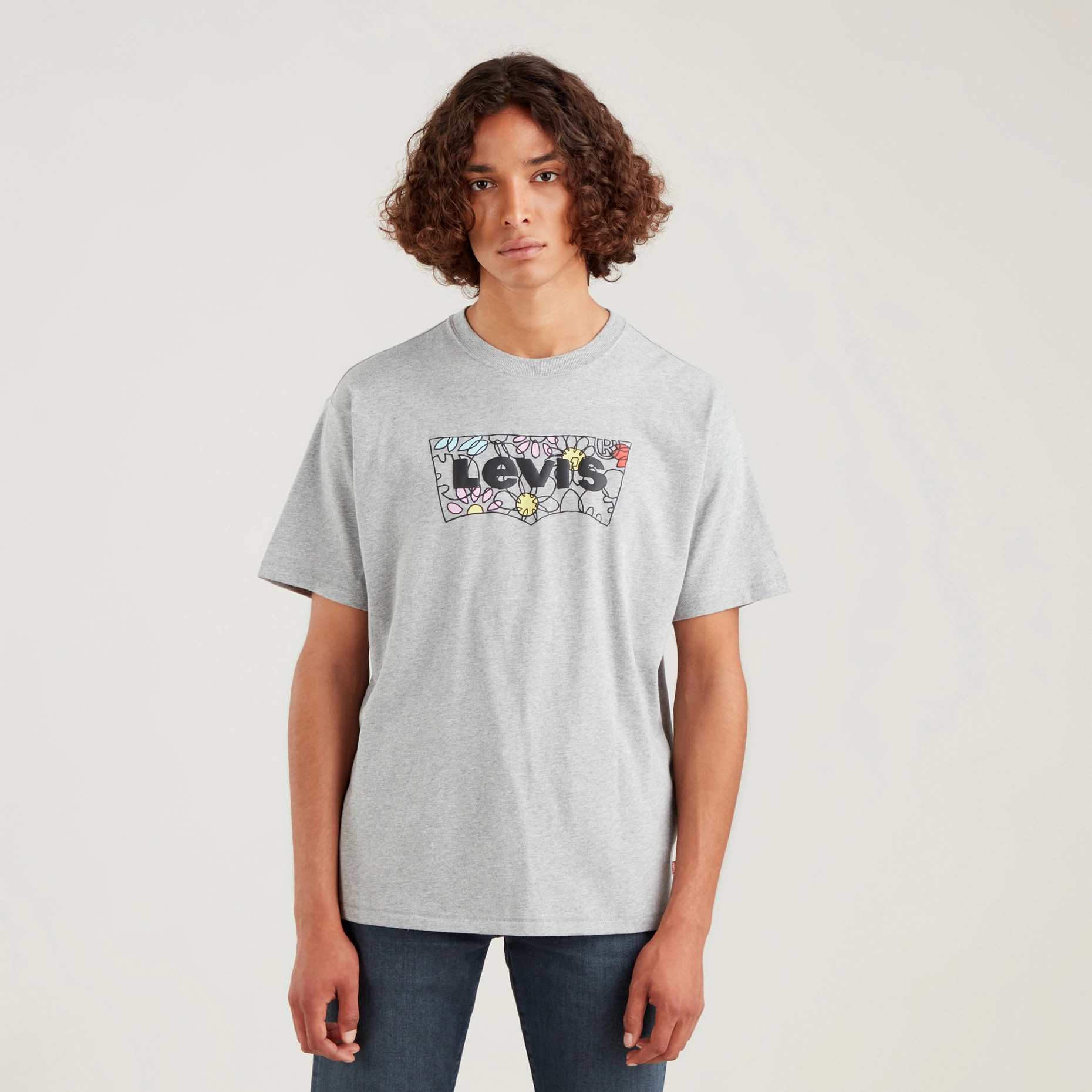 

Футболка мужская Levi's 87373-0022 серая M, 87373-0022