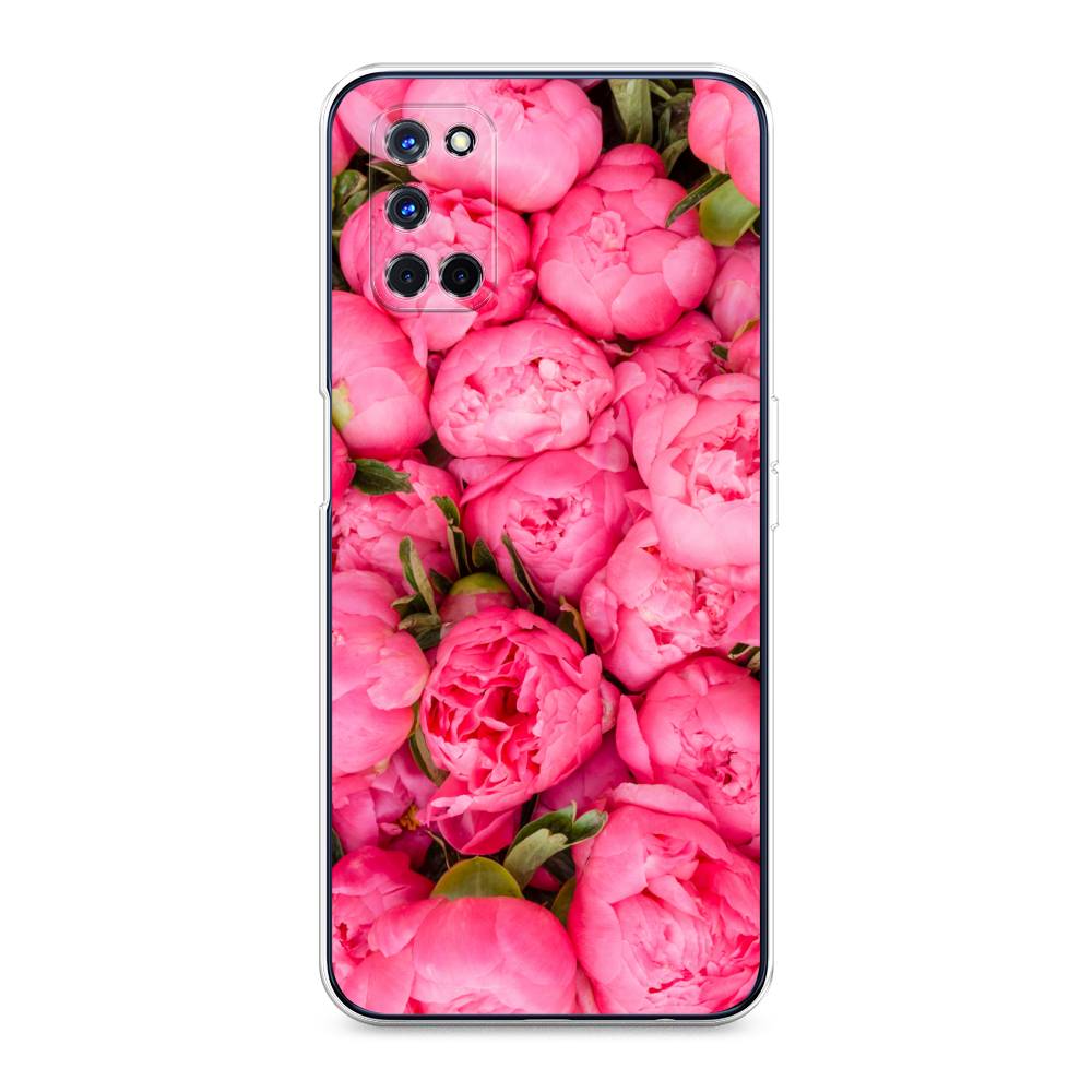 

Силиконовый чехол "Прекрасные пионы" на Oppo A72, Разноцветный, 253250-8