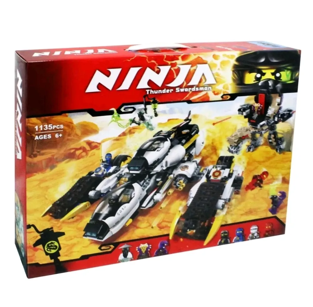 

Конструктор Ninjago Внедорожник с суперсистемой маскировки 1135 дет