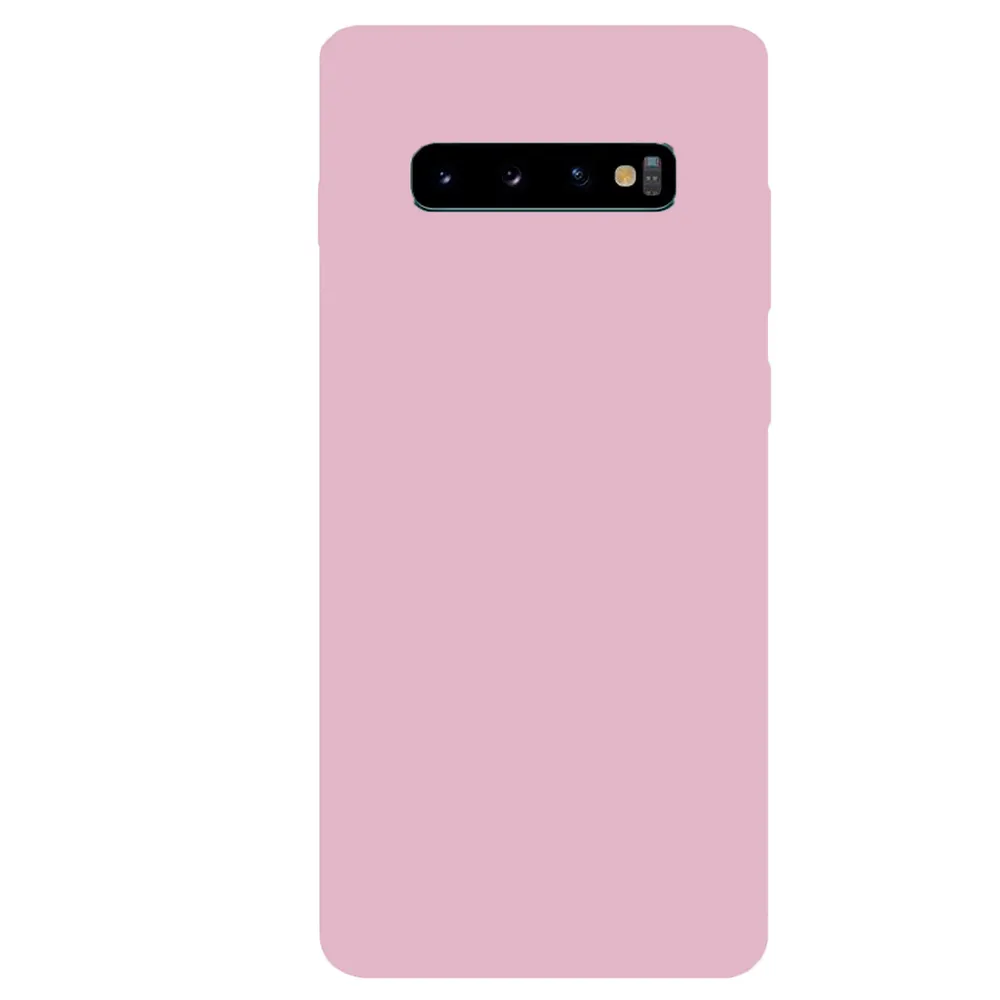 

Чехол Samsung Silicone Cover для Galaxy S10 Plus (G975) (розовый), Galaxy S10 Plus (G975)