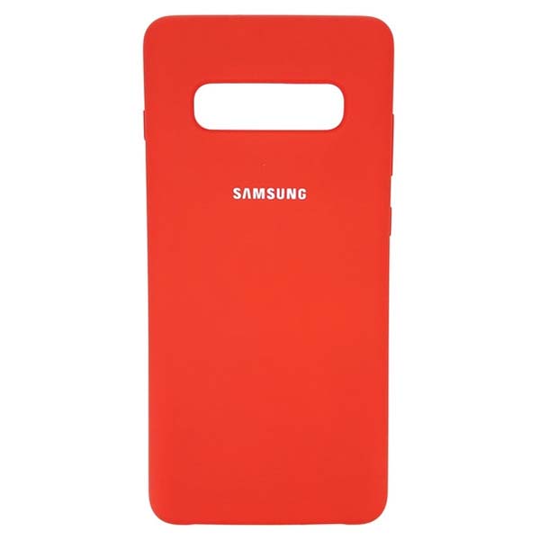 

Чехол Samsung Silicone Cover для Galaxy S10 (SM-G973) (красный), Galaxy S10 (G973)