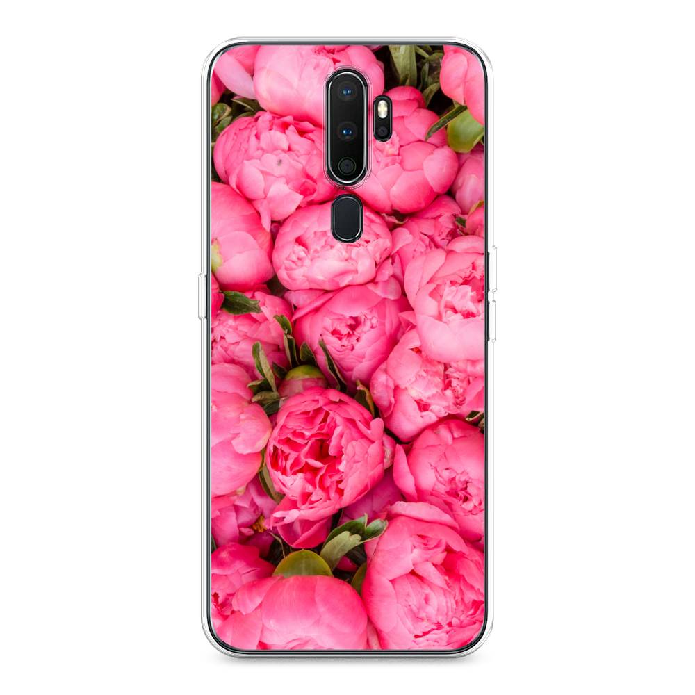 

Силиконовый чехол "Прекрасные пионы" на Oppo A5 (2020), Разноцветный, 251350-8