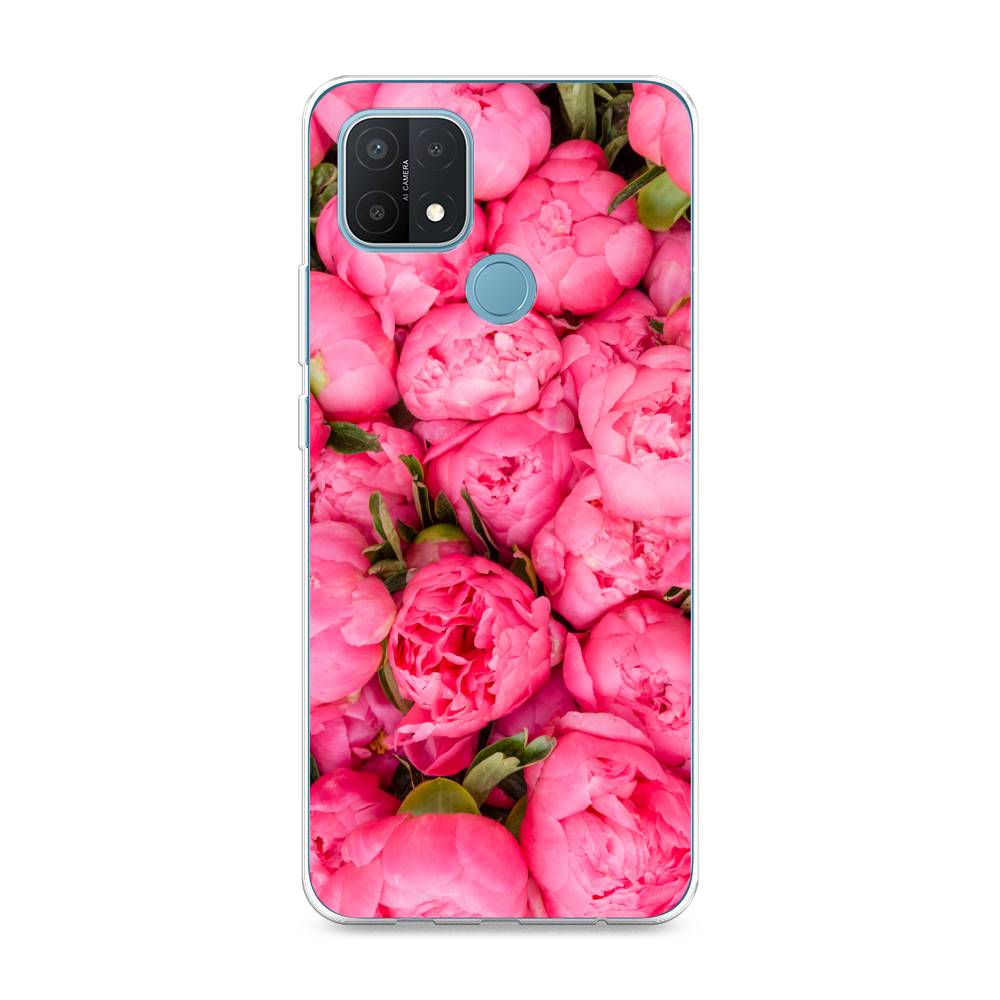

Силиконовый чехол "Прекрасные пионы" на Oppo A15s, Разноцветный, 255650-8