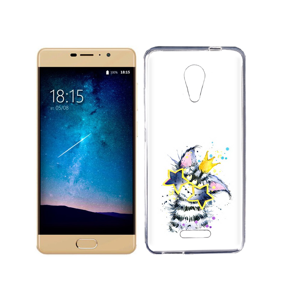 

Чехол MyPads Tocco для BQ 5201 Space Мартовский Нуся, Прозрачный, Tocco