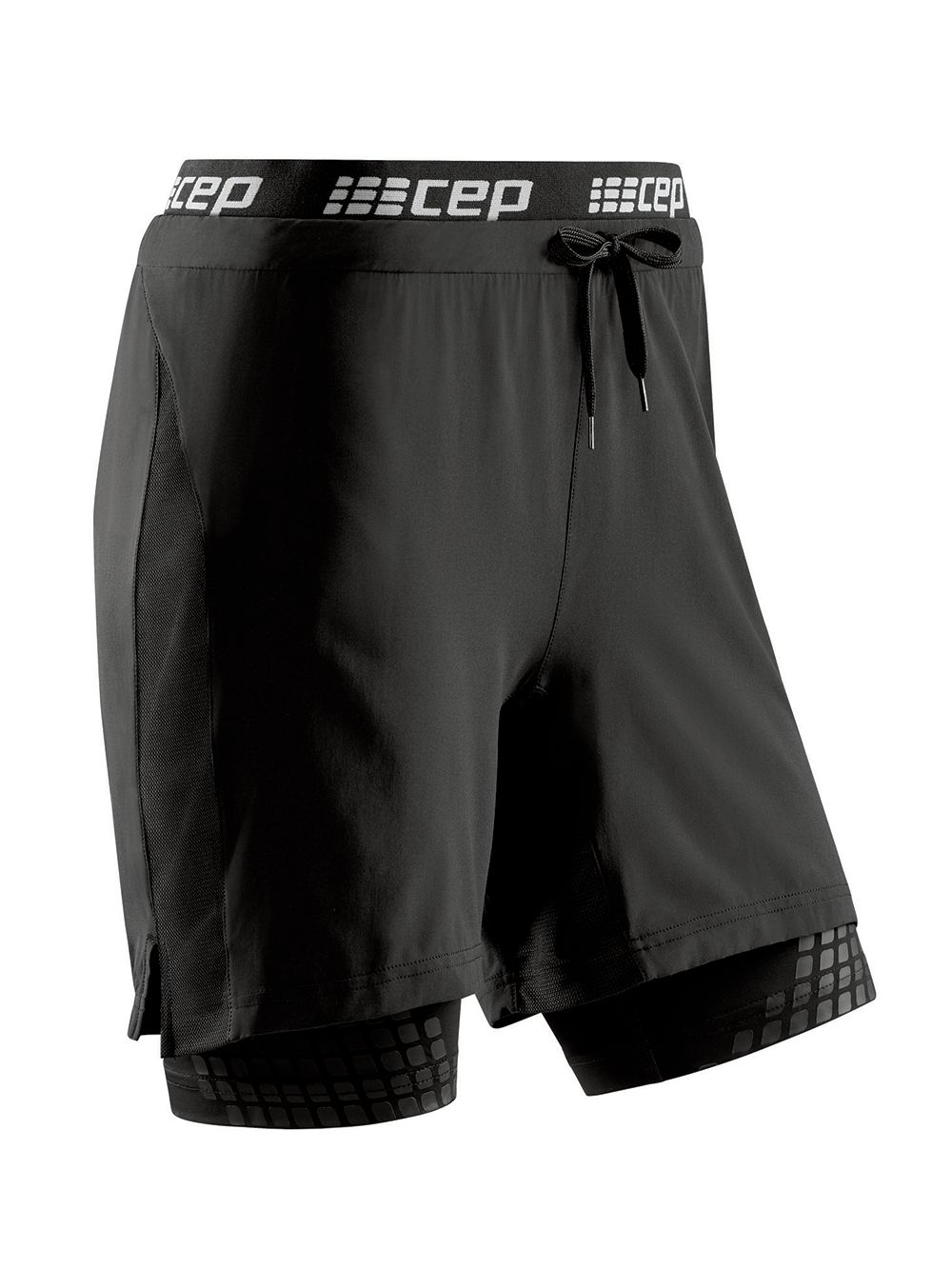 Cпортивные шорты женские CEP C48W-5 черные XS