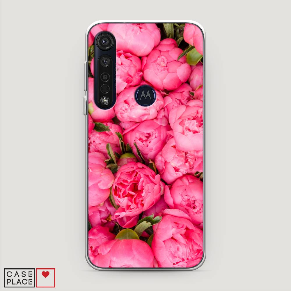 

Силиконовый чехол "Прекрасные пионы" на Motorola Moto G8 Plus, 241450-8