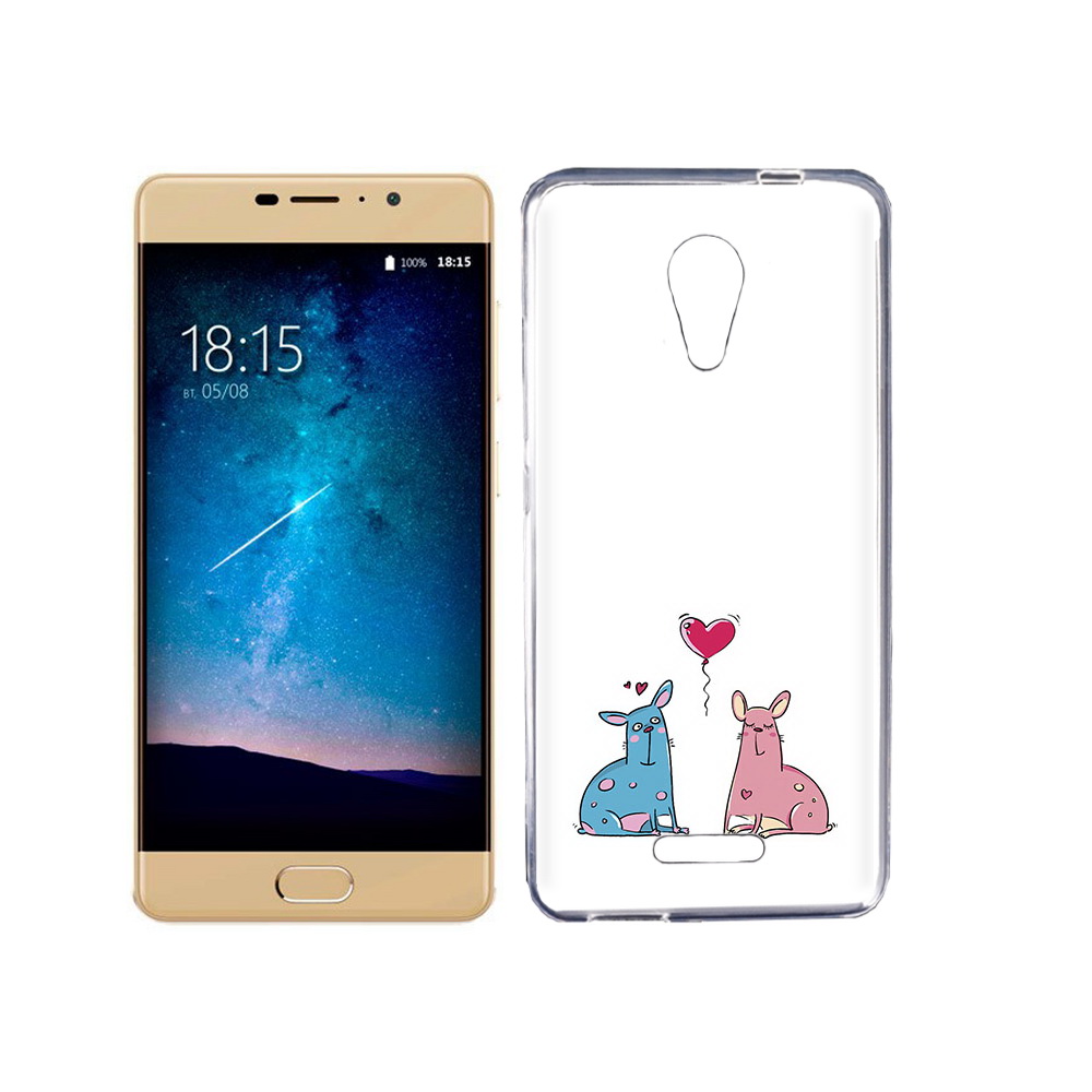 

Чехол MyPads Tocco для BQ 5201 Space Лама любовь, Прозрачный, Tocco