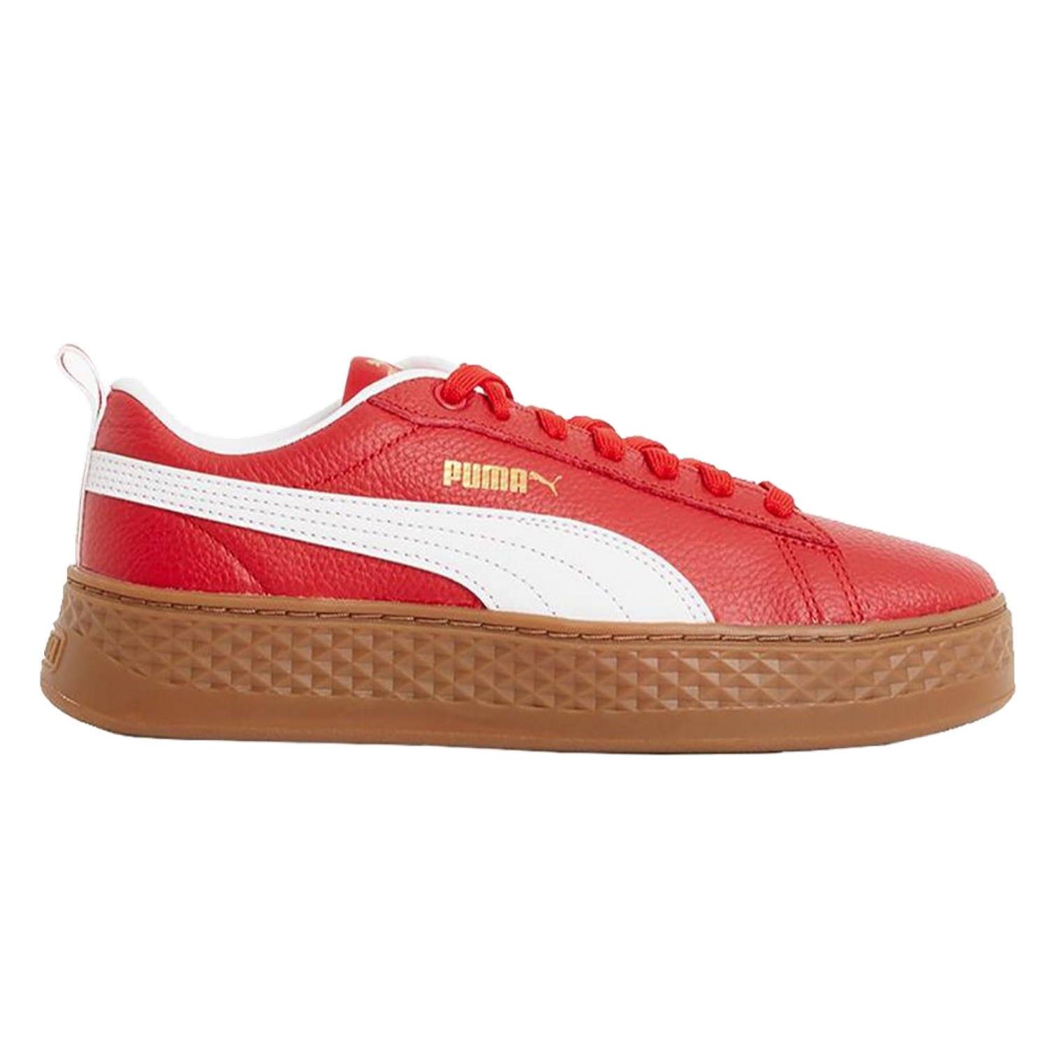 

Кроссовки женские PUMA Smash Platform VT красные 38.5 EU, Smash Platform VT