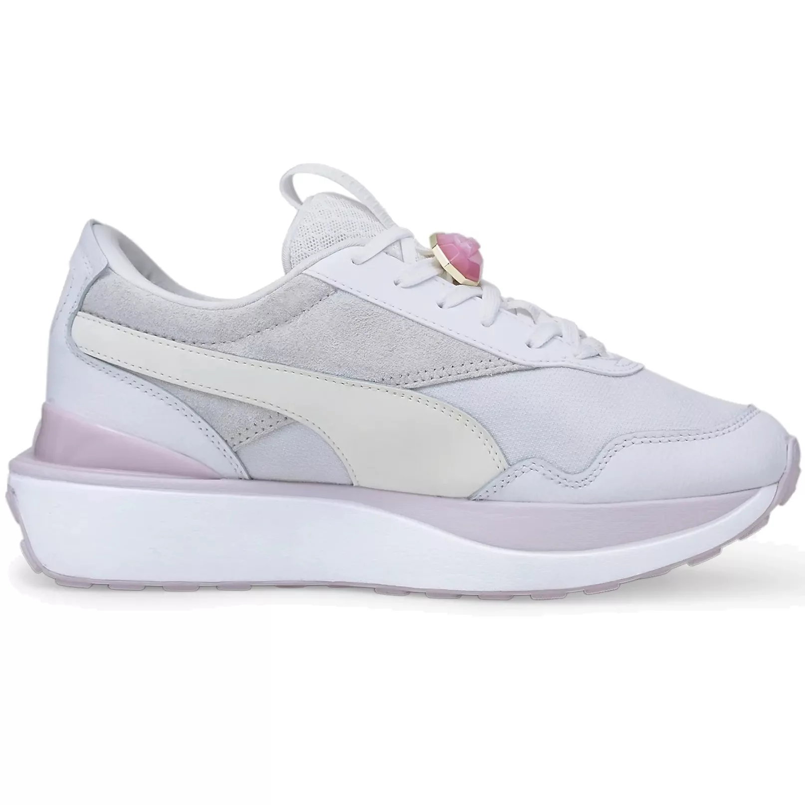 

Кроссовки женские PUMA Cruise Rider Crystal.G Wns белые 38 EU, Cruise Rider Crystal.G Wns