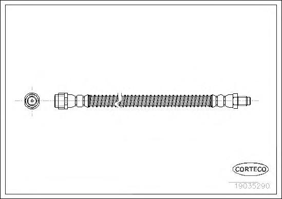 

Шланг тормозной MERCEDES-BENZ: S-class SU320 CDI/ S 350 CDI/S 320 CDI 4-matic/S 350/S 350