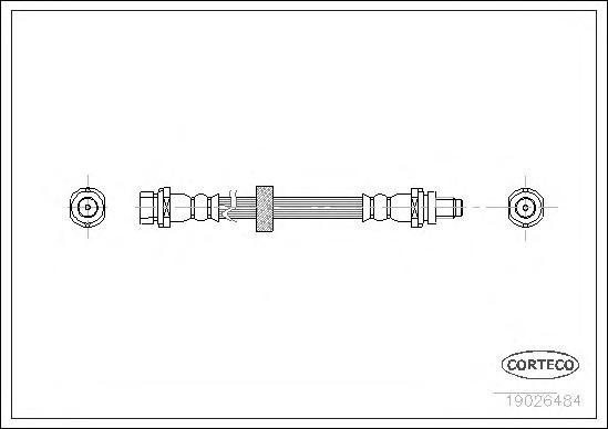 

Тормозной шланг FORD MONDEO I (GBP) 1.8 TD [1995/10-1996/08]
