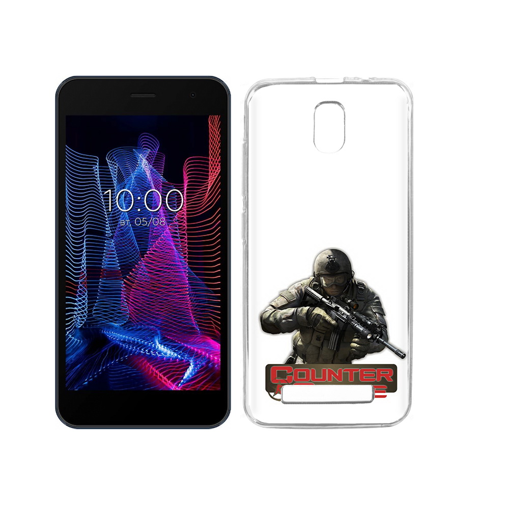 

Чехол MyPads Tocco для BQ 5047L Like Контра, Прозрачный, Tocco