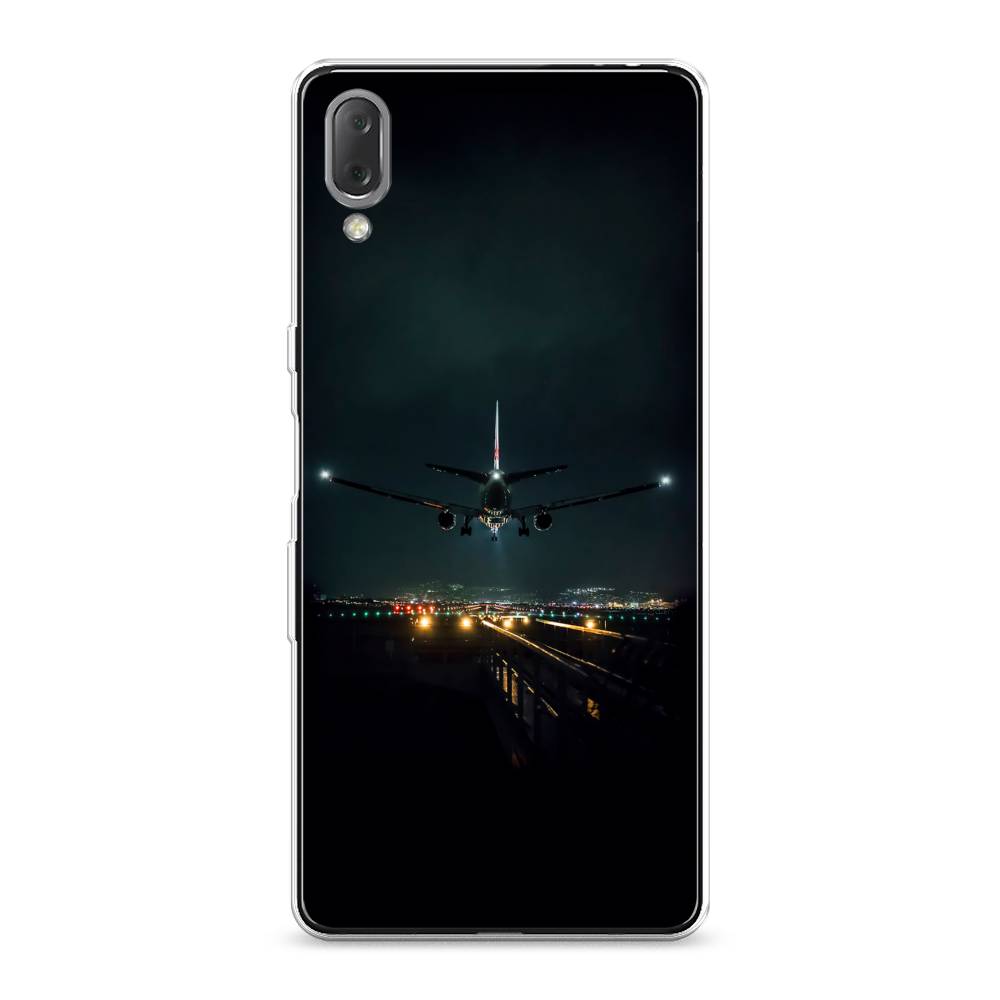 

Силиконовый чехол "Ночной рейс" на Sony Xperia L3, Разноцветный, 54450-6