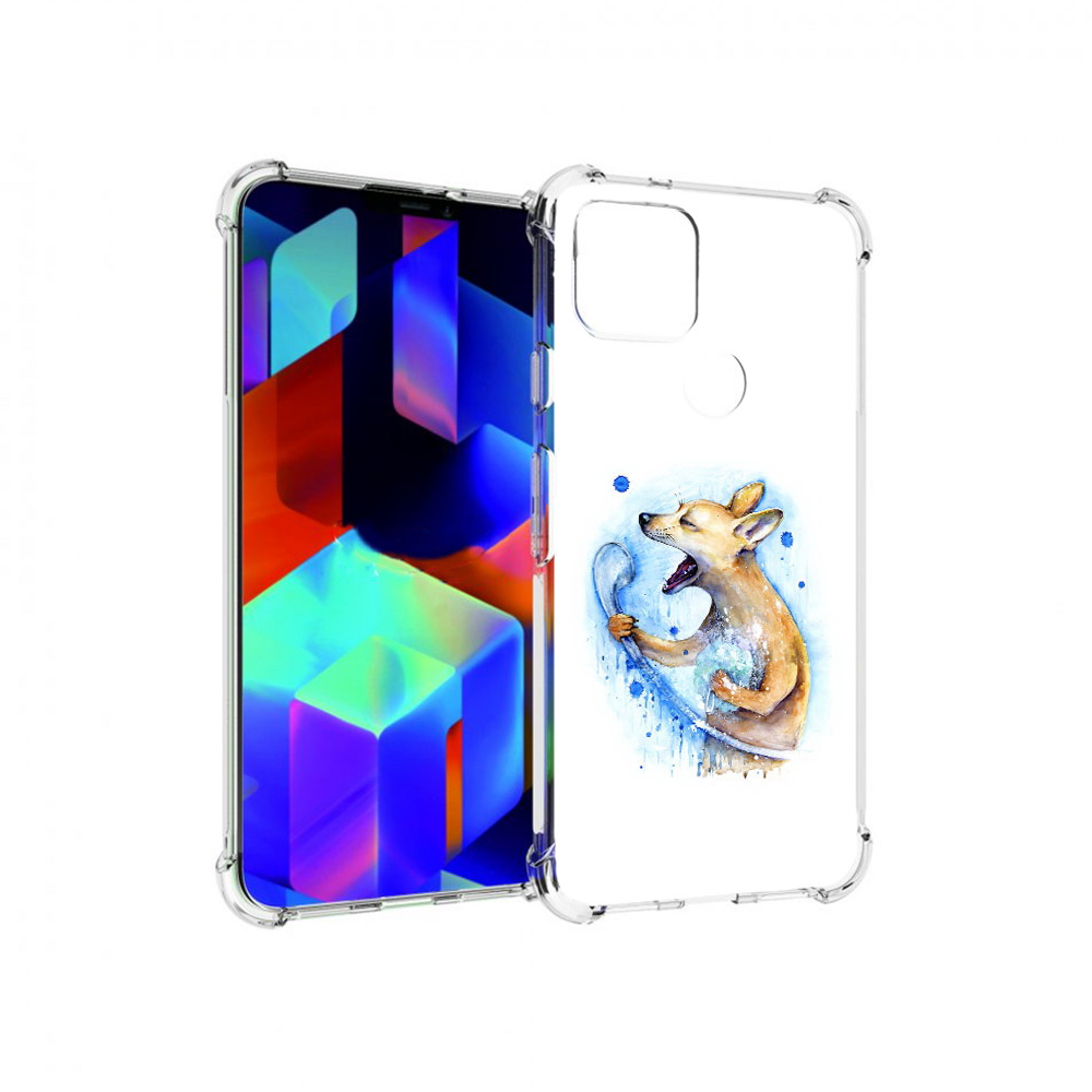

Чехол MyPads Tocco для Google Pixel 5 пение в душе, Прозрачный, Tocco