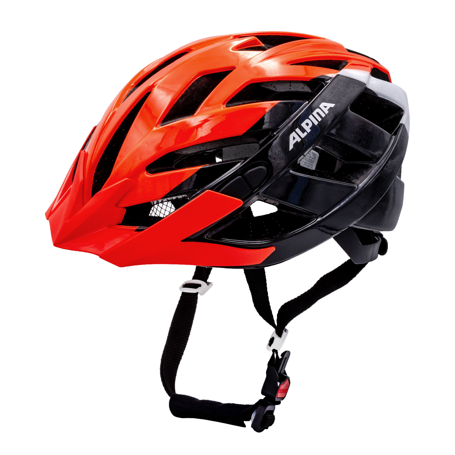 

Велошлем Alpina Panoma 2.0 Orange-Black-White Gloss, оранжевый-черный, ростовка 56-59см, Panoma 2.0