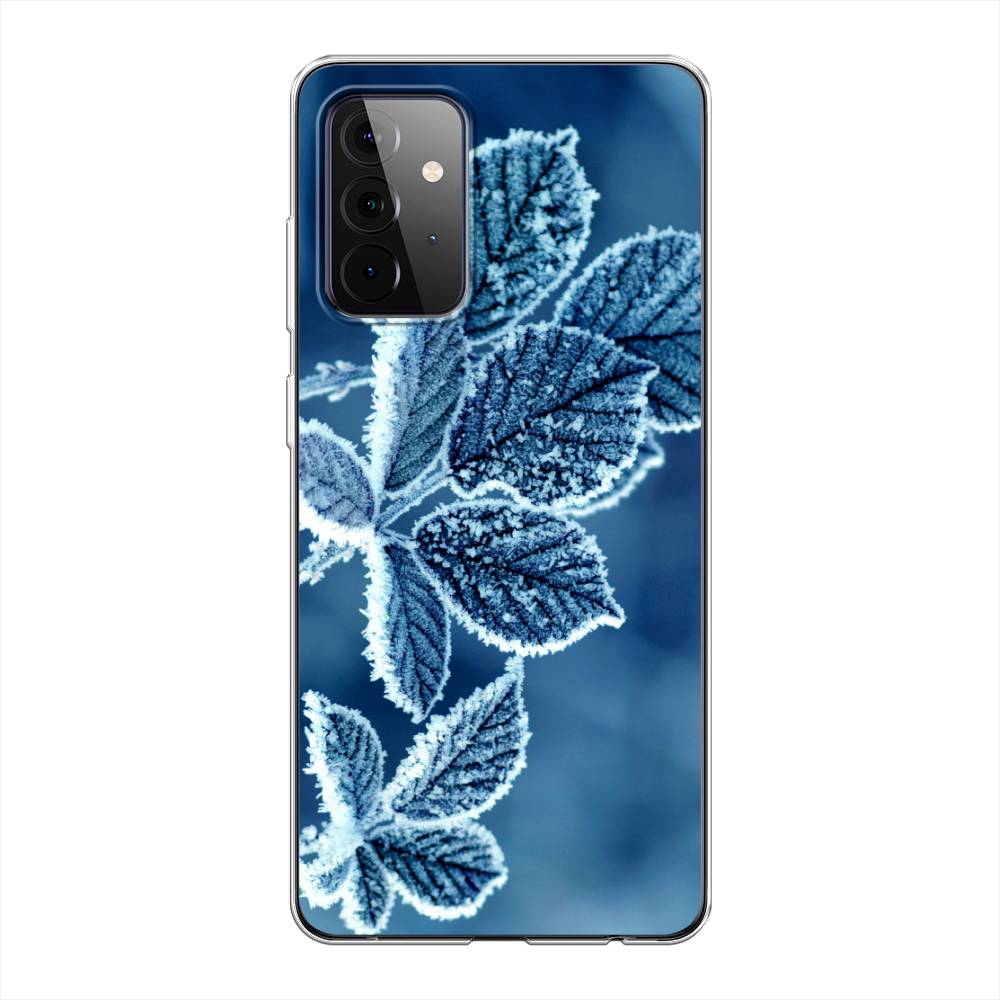 

Чехол на Samsung Galaxy A72 "Зима 6", Голубой;белый, 2101950-2