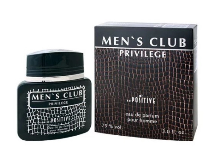 Туалетная вода Art Positive MenS Club Privilege мужская, 90 мл