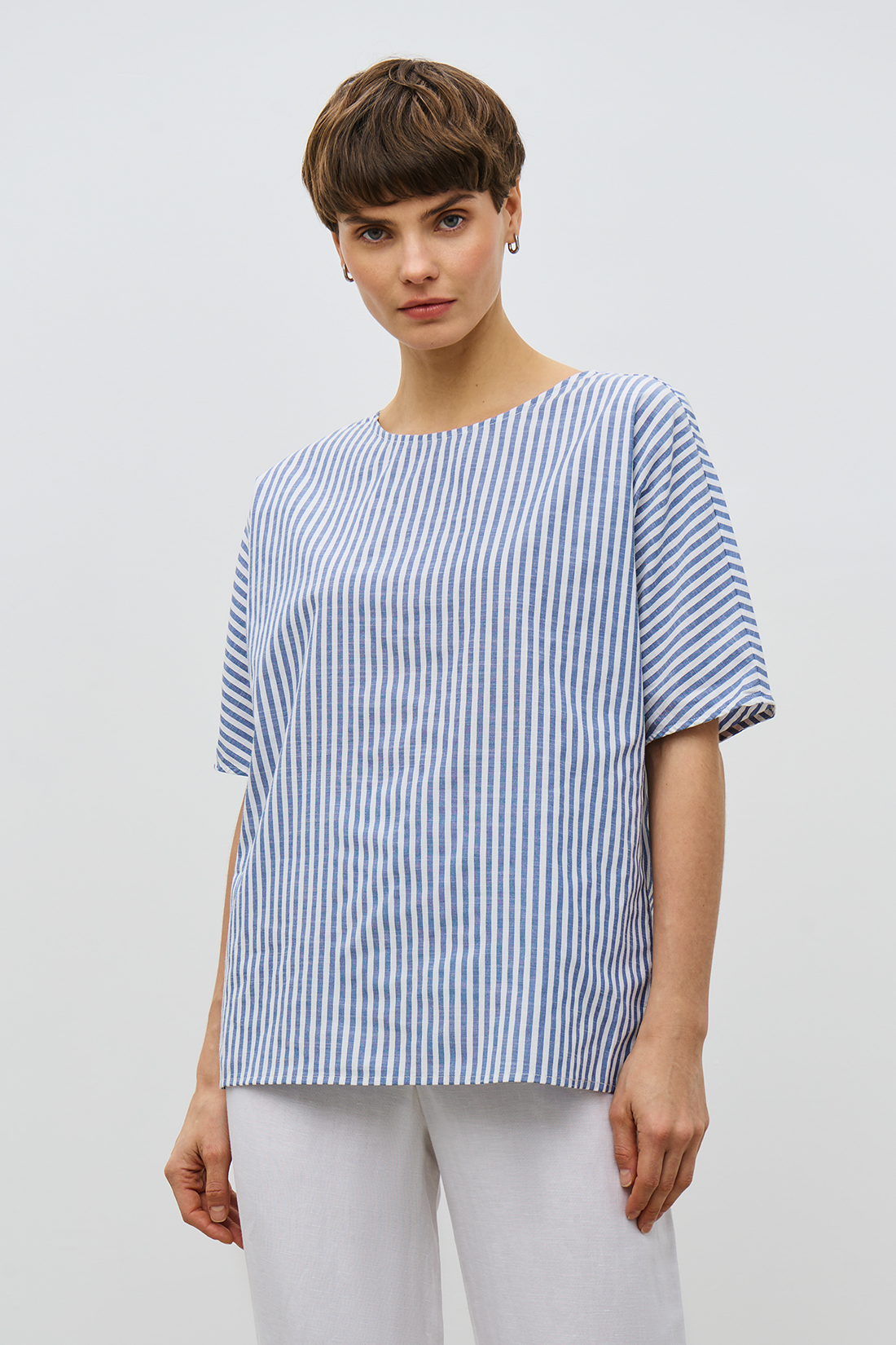 

Блуза женская Baon B1923016 белая 2XL, B1923016