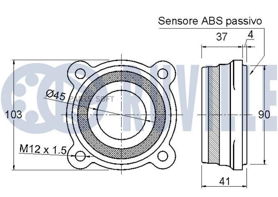 

Ремкомплект Подшипника Ступицы Bmw E61/E63/E64/E65/E66/E67/E53 00-10