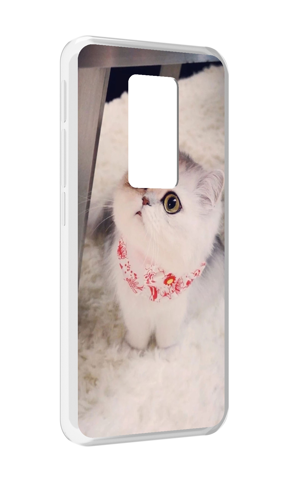 

Чехол MyPads Котеночек женский для Motorola Defy 2021, Прозрачный, Tocco