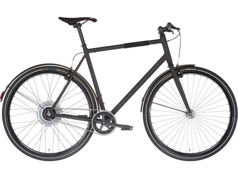 Электровелосипед Fixie Inc . Backspin Zehus, год 2024, цвет Черный