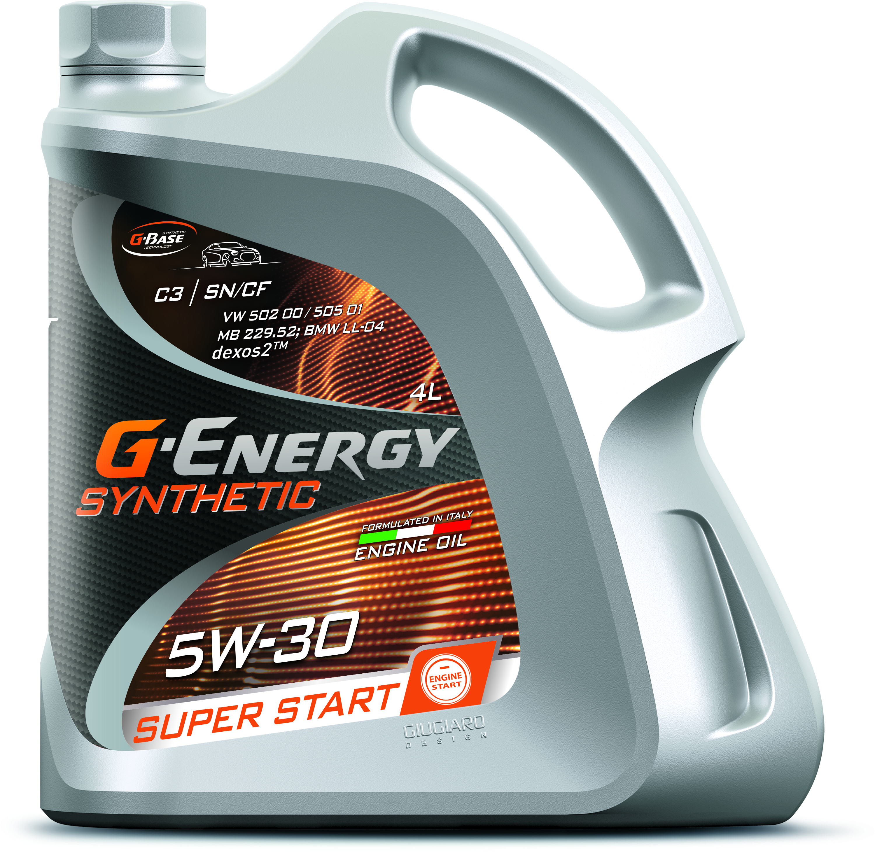 Моторное масло G-Energy Synthetic Super Start 5W30 4л