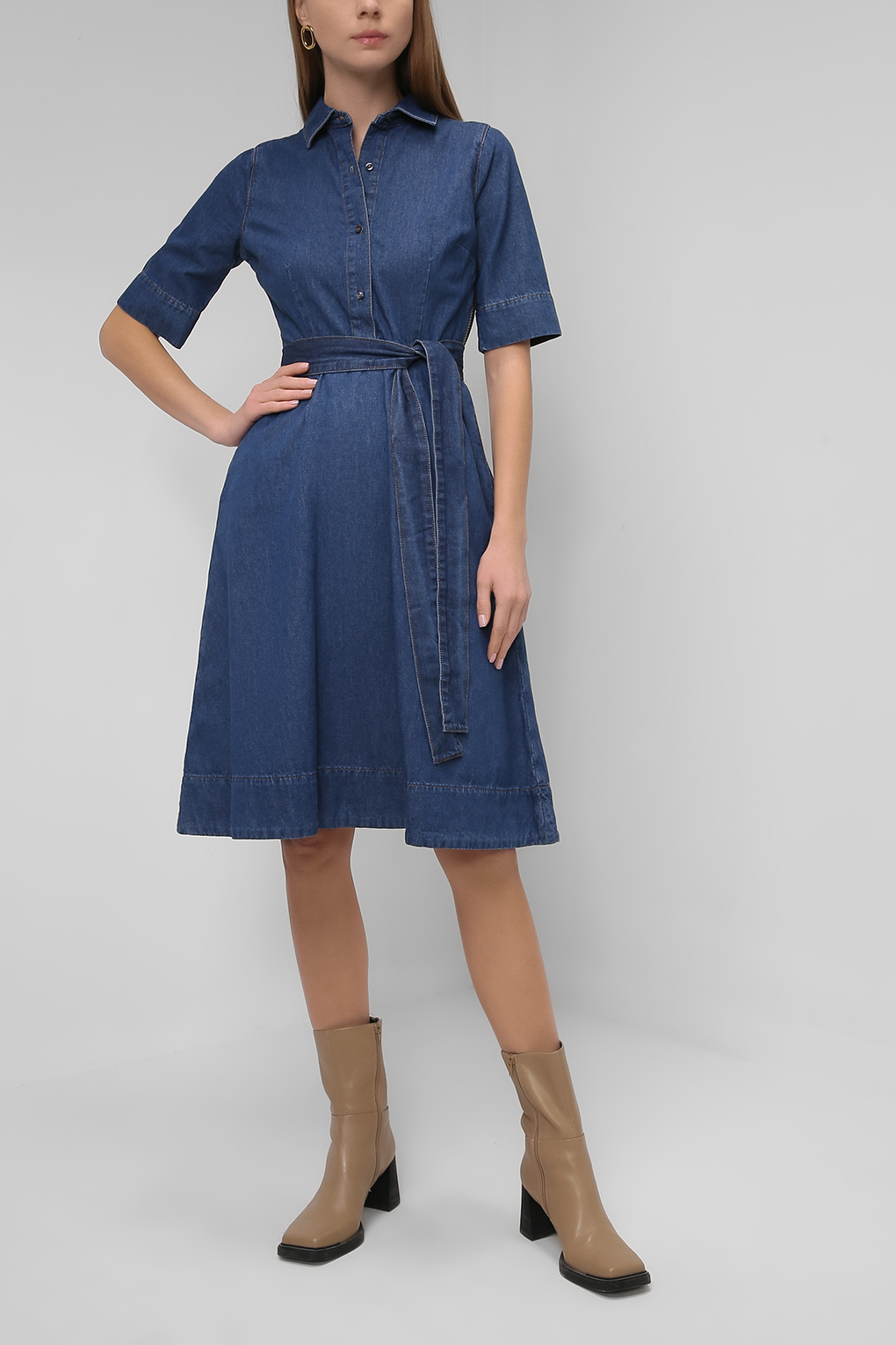 

Платье женское HOBBS 2059050 голубое 10, 2059050