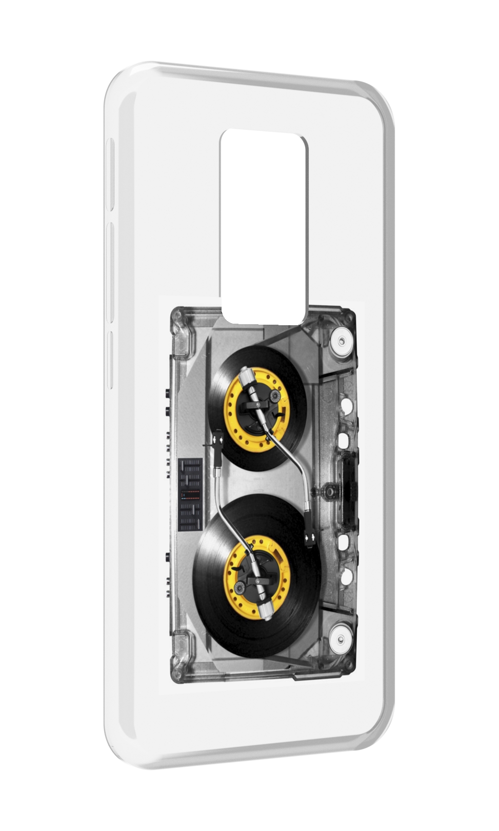 

Чехол MyPads Кассета музыкальная для Motorola Defy 2021, Прозрачный, Tocco