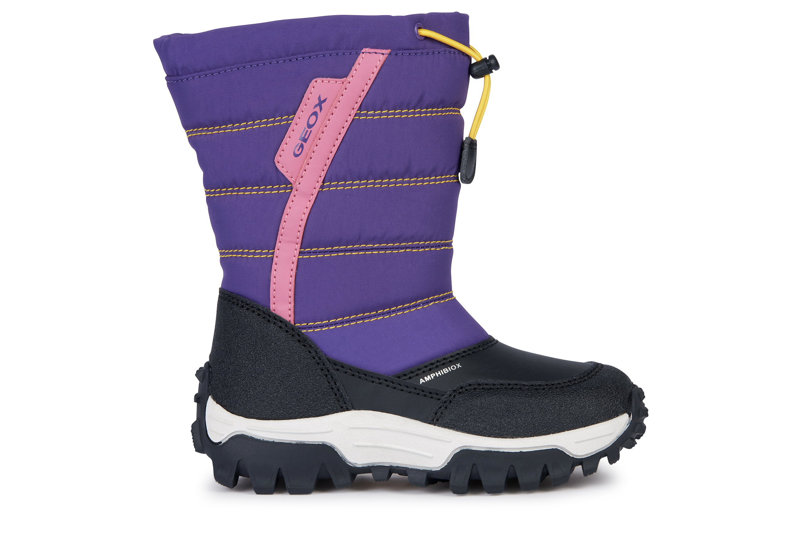 

Сапоги Geox J Himalaya Girl B Ab для девочек, размер 36, J26FTA0FU54CF89B, красно-лиловый, Фиолетовый, J Himalaya