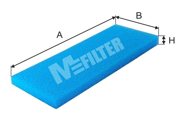 

Фильтр воздушный салона MFILTER K 989