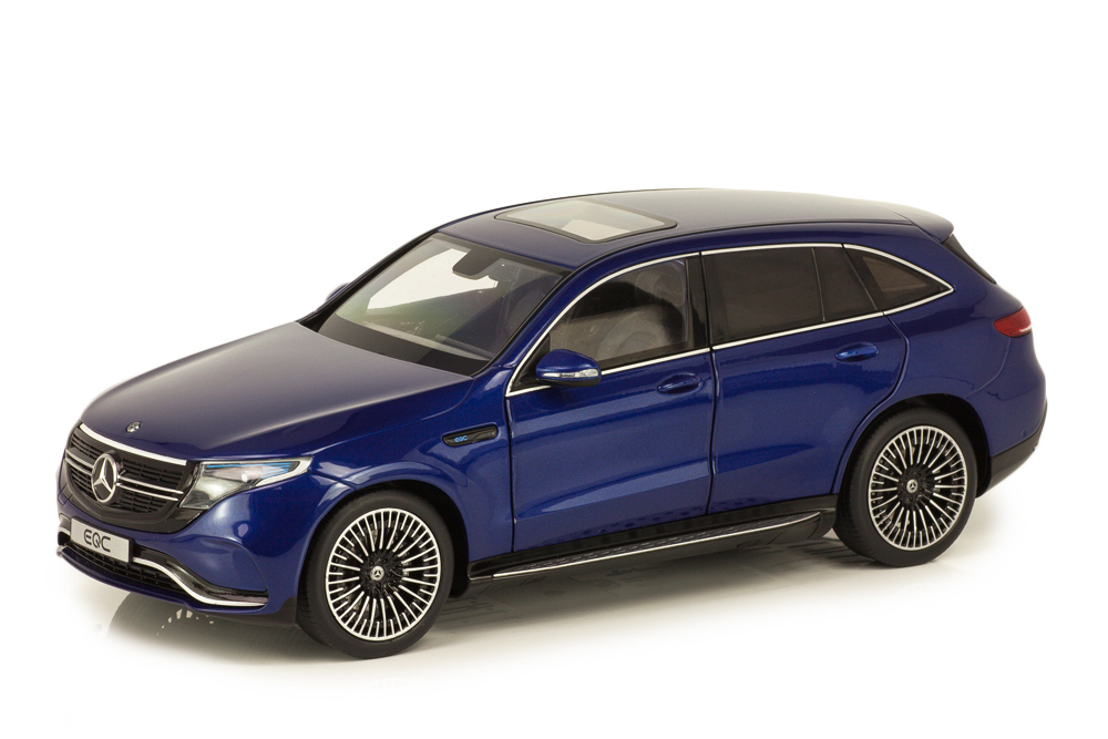 Mercedes N293 eqc 400 4-MATIC 2019 blue metallic / мерседес икьюси электрический