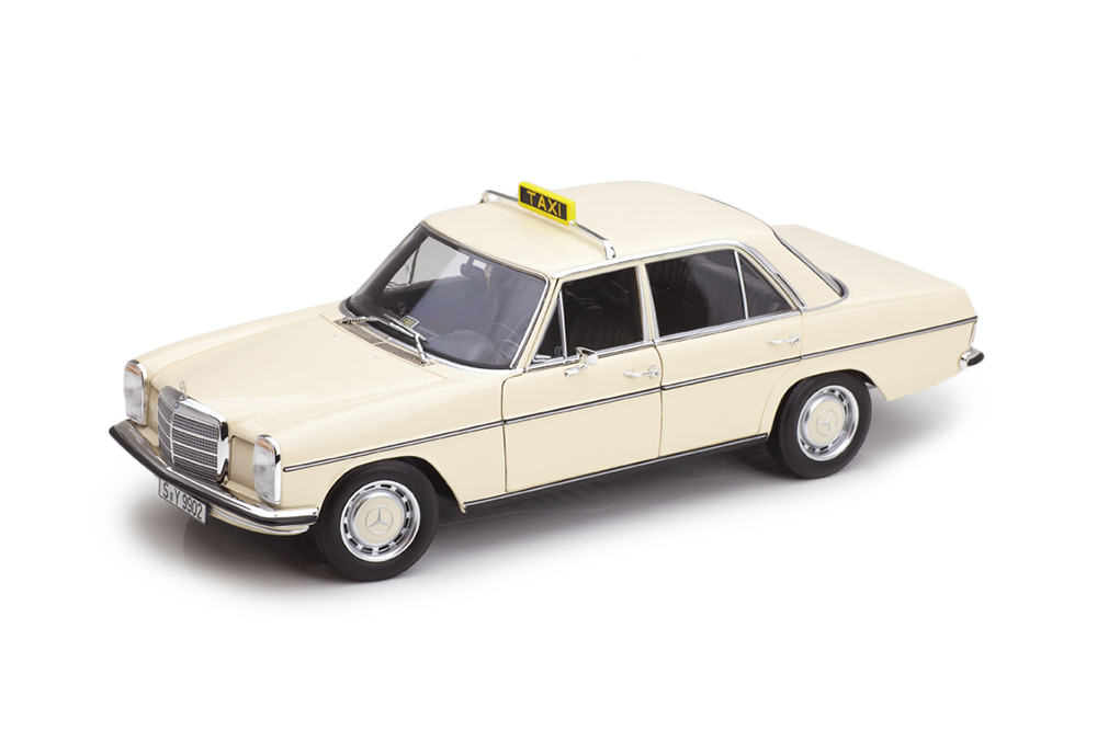 

Модель коллекционная NOREV Mercedes W114/W115 taxi 1968-1973 white